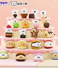 Maltese Sweet Box Series Minifiguren 3er-Pack Puppy Face 10 cm Display (6)