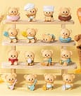 Butterbear Baked with Love Series Minifiguren 3er-Pack Chubby Face 10 cm Display (6)