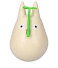 Mein Nachbar Totoro Figur mit rundem Boden Small Totoro with leaf 5 cm