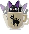Kikis kleiner Lieferservice Figur mit rundem Boden Kiki with her mug 6 cm