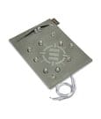 Enhance Tabletop-Zubehör Roll on a Scroll Würfel und Würfelmatte Silber