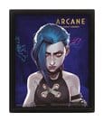 League of Legends Arcane 3D-Effekt Poster Jinx-VI