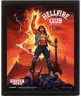 Stranger Things 4 3D-Effekt Poster Hellfire Tribute