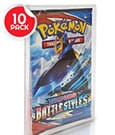 PET Gehäuse 10er-Pack für Booster, Magic, Yu-Gi-Oh Karten