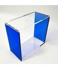 Evoretro Magnetische Acryl Display Case für ETB mit farbigen Seiten - Blau