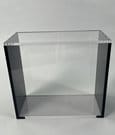 Evoretro Magnetische Acryl Display Case für ETB mit farbigen Seiten - Schwarz
