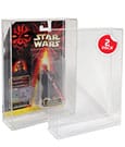 Evoretro Acryl Display Cases 2er-Pack für Actionfiguren
