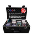 Evoretro Trading Card Aufbewahrungsbox für 120 Karten XL Schwarz