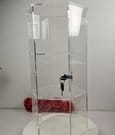 Evoretro 3-stufiger abschließbarer sechseckiger Acryl-Displayturm