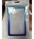 Evoretro Bumper für PSA gegradete Karten-Slab Gradient Light Blue-Dark Blue Glitter