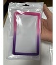 Evoretro Bumper für PSA gegradete Karten-Slab Gradient Pink-Purple Glitter