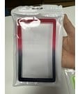 Evoretro Bumper für PSA gegradete Karten-Slab Gradient Red-Black Glitter