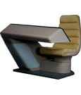 Star Trek: The Next Generation Replik 1/6 Enterprise-D Bridge CONN Console