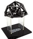 Zurück in die Zukunft Mini Replik Brain Wave Analyzer 10 cm