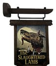 American Werewolf Mini Replik Pub Sign 6 cm