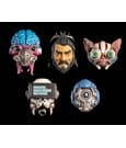 Cosmic Legions Zubehör-Set für Actionfiguren Heads Pack