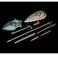Mythic Legions: Necronominus Zubehör-Set für Actionfiguren Knights of Earthyron Weapons Pack