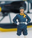 Porco Rosso Model-Kit mit Figur 1/48 Curtiss R3C-0 Seaplane & Curtis