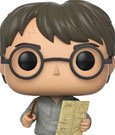 Harry Potter POP! Movies Vinyl Figur Harry Potter with Marauders Map 9 cm