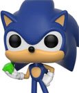 Sonic The Hedgehog POP! Games Vinyl Figur Sonic (Emerald) 9 cm