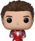 Spider-Man POP! Games Vinyl Figur Unmasked Spider-Man 9 cm