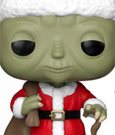 Star Wars POP! Vinyl Wackelkopf-Figur Holiday Santa Yoda 9 cm