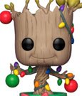 Marvel Comics POP! Marvel Holiday Vinyl Wackelkopf-Figur Groot (Lights & Ornaments) 9 cm