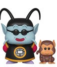 Dragon Ball Z POP! Animation Vinyl Figur King Kai & Bubbles 9 cm