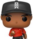 Tiger Woods POP! Golf Vinyl Figur Tiger Woods (Red Shirt) 9 cm