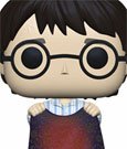 Harry Potter POP! Movies Vinyl Figur Harry w/Invisibility Cloak 9 cm