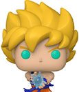 Dragon Ball Z POP! Animation Vinyl Figur SS Goku w/ Kamehameha Wave 9 cm