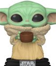 The Mandalorian POP! Star Wars Vinyl Figur The Child w/ Cup 9 cm