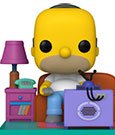 Simpsons POP! Deluxe Vinyl Figur Homer Watching TV 18 cm