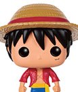 One Piece POP! Animation Vinyl Figur Monkey D. Ruffy 9 cm