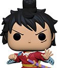 One Piece POP! Animation Vinyl Figur Luffy in Kimono 9 cm