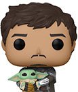 Star Wars The Mandalorian POP! TV Vinyl Figur The Mandalorian & Grogu 9 cm