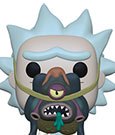 Rick & Morty POP! Animation Vinyl Figur Rick w/ Glorzo 9 cm