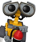 Wall-E POP! Movies Vinyl Figur Wall-E w/Fire Extinguisher 9 cm