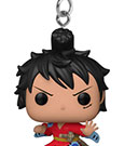 One Piece POP! Vinyl Schlüsselanhänger 4 cm Luffy in Kimono Display (12)