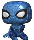 Marvel Make a Wish 2022 POP! Marvel Vinyl Figur Spider-Man (Metallic) 9 cm