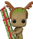Guardians of the Galaxy Holiday Special POP! Heroes Vinyl Figur Groot 9 cm