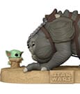 Star Wars: The Book of Boba Fett Super Sized Jumbo POP! Vinyl Figur Grogu with Rancor 25 cm