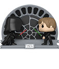 Star Wars Return of the Jedi 40th Anniversary POP Moment! Vinyl Figuren 2er-Pack Luke vs Vader 9 cm
