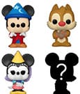 Disney Bitty POP! Vinyl Figuren 4er-Pack Sorcerer Mickey 2,5 cm