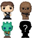 Star Wars Bitty POP! Vinyl Figuren 4er-Pack Han Solo 2,5 cm