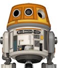 Star Wars: Ahsoka POP! Vinyl Figur C1-10P (Chopper) 9 cm