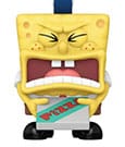 SpongeBob Schwammkopf 25th Anniversary POP! Vinyl Figur SB w/Pizza 9 cm