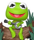 The Muppets POP! Deluxe Vinyl Figur Kermit with Banjo 9 cm