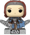 Star Wars: The Mandalorian POP! Deluxe Vinyl Figur Bo Katan w/Throne 9 cm