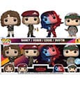 Stranger Things POP! TV Vinyl Figuren 4er-Pack S4 (EMEA) 9 cm
